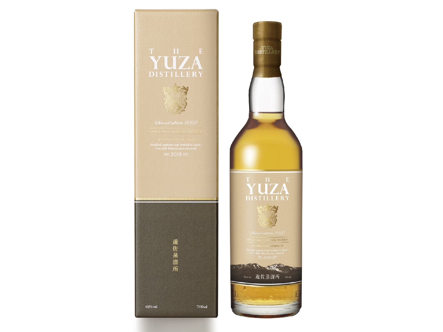 遊佐蒸溜所 ウイスキー2本セット YUZA DISTILLERY-